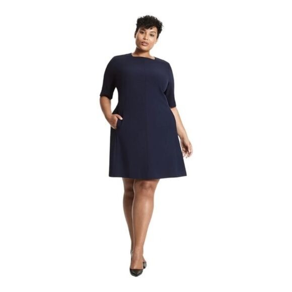 NWT MM LAFLEUR Emily Dress in Galaxy Blue Size 16
